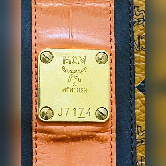 SOLD!!Authentic MCM Large tote - Picture 9 of 12